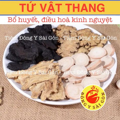 Tứ Vật Thang - Bột Thảo Dược Bổ Huyết, Điều Hòa Khí Huyết, Tăng Cường Sinh Lực Cho Phụ Nữ Sau Sinh - Hỗ Trợ Sức Khỏe Tự Nhiên