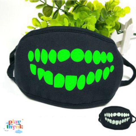 Khẩu Trang Dạ Quang Phát Sáng Ban Đêm - Ngăn Khói Bụi, Thoải Mái, Phong Cách Độc Đáo từ Shop Bansigudetama