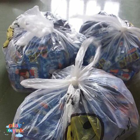 Bộ Combo 200 Gói Tuyết Bông Bạc Xanh - Tuyết Giả Cho Slime - Nguyên Liệu Làm Slime Tại Cửa Hàng Bansigudetama