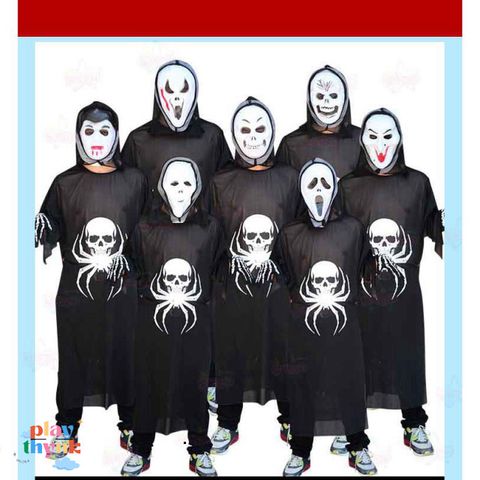 Bộ đồ Halloween Ma Quái Cao Cấp - Trang Phục Độc Đáo Cho Các Dịp Lễ Hóa Trang - Quà Tặng Fan Thế Giới Ma Quái