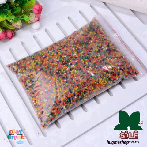 Gói 10.000 Viên Tinh Thể Thủy Sinh ARB39 - Hạt Nở Trang Trí Cây Cảnh, Đồ Chơi An Toàn Cho Bé, Thay Thế Đất Trồng Sạch, Nhanh Nở