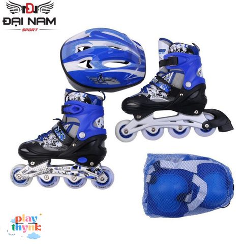 Giày Patin Trẻ Em Longfeng 906 với Bánh Phát Sáng và Bộ Bảo Hộ An Toàn - Giày Trượt Thể Thao cho Bé Yêu, Phù Hợp cho Tất Cả Lứa Tuổi