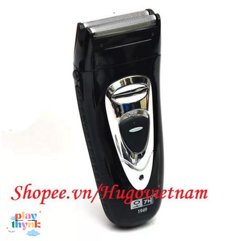 Máy Cạo Râu RSCW-1949 Lưỡi Kép Hàn Quốc - Tiện Ích Tỉa Râu, Thiết Kế Nhỏ Gọn, Pin Sạc Thời Gian Dài 30 Phút
