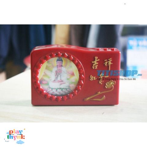 Đài Phát Kinh Niệm Phật Cao Cấp - 20 Bài Tụng Có Sẵn, Dùng Dây Cắm Điện, Quà Tặng Ý Nghĩa Cho Người Thân