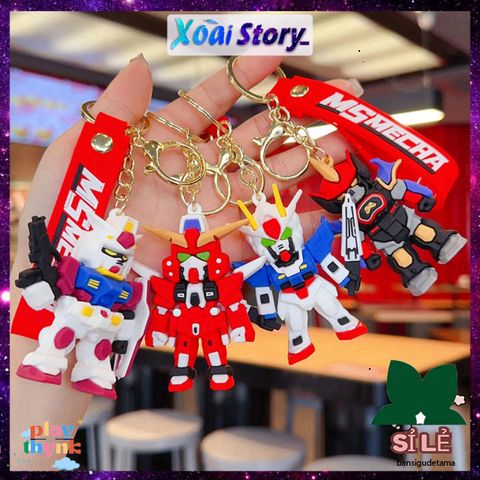 Móc Khóa Robot Dễ Thương - Bộ Sưu Tập 4 Mẫu Zoro One Piece, Phụ Kiện Thời Trang Độc Đáo, Trang Trí Balo và Túi Xách