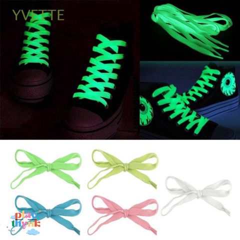Dây Giày Thể Thao Phát Sáng Fluorescent - Kiểu Dáng Độc Đáo Cho Sneakers, Giày Thể Thao - Phụ Kiện Thời Trang Bansigudetama