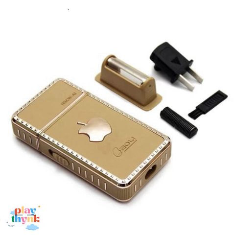 Bộ cạo râu kiểu dáng iPhone Gudetama - Máy cạo râu sạc pin, lưỡi kép bảo vệ, phụ kiện nam cao cấp, độc đáo và tiện lợi!
