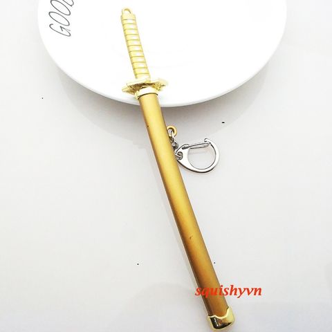 Móc Khóa Kiếm Zoro Law One Piece 16cm - Quà Tặng Độc Đáo, Hợp Kim Bền Bỉ, Đồ Trang Trí Yêu Thích Cho Fan Anime