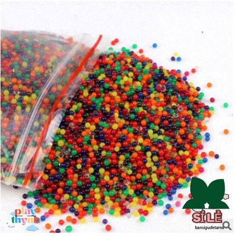 Hạt Nở Tinh Thể 10g (400 Viên) Giúp Thủy Sinh Rực Rỡ - Trang Trí Cây Cảnh, Cắm Hoa Đẹp, Nhiều Màu Sắc Tinh Tế