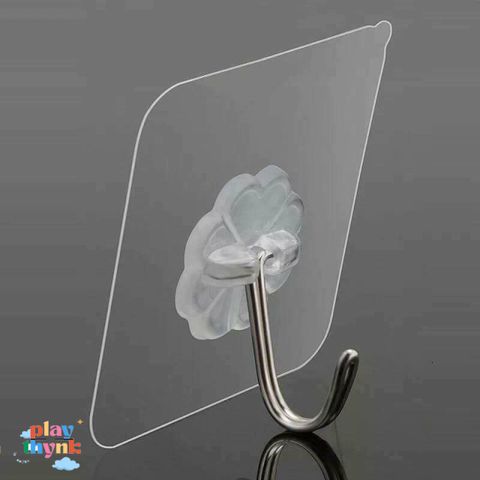 Combo 50 Móc Treo Dán Tường Siêu Bền - Chịu Lực 10kg, Thiết Kế Hoa Xinh Xắn - Dùng Trong Nhà Bếp & Phòng Tắm