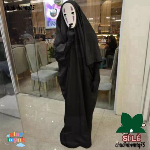 Bộ Hóa Trang Halloween Vô Diện Cho Trẻ Em - Áo Choàng, Găng Tay & Mặt Nạ Cosplay, Nhiều Kích Cỡ Hấp Dẫn