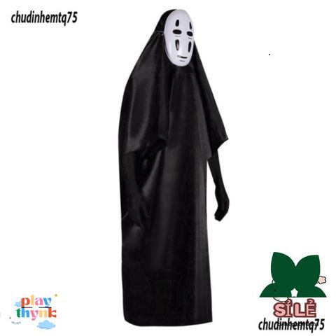 Bộ Hóa Trang Halloween Vô Diện Cho Trẻ Em - Áo Choàng, Găng Tay & Mặt Nạ Cosplay, Nhiều Kích Cỡ Hấp Dẫn