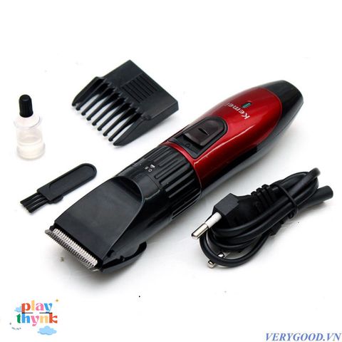 Máy Cắt Tóc Trẻ Em Kemei KM-730 - Tông Đơ An Toàn, Dễ Dùng Cho Bé, Giải Pháp Cắt Tóc Tại Nhà Thoải Mái, Hàng Chính Hãng