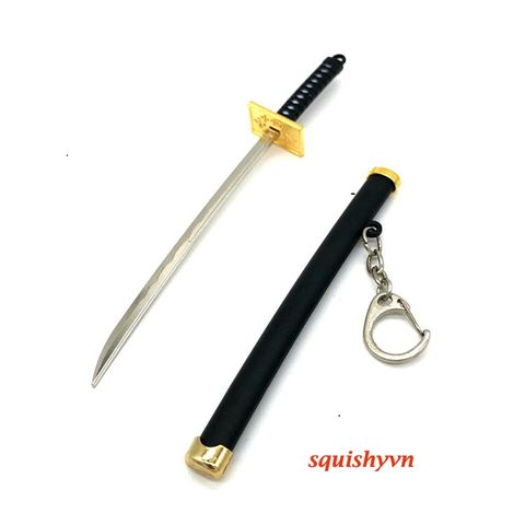 Bộ Sưu Tập 20 Móc Khóa Kiếm Zoro Law One Piece, Chất Liệu Hợp Kim Bền, Dài 16cm - Quà Tặng Sưu Tầm Đẳng Cấp Anime