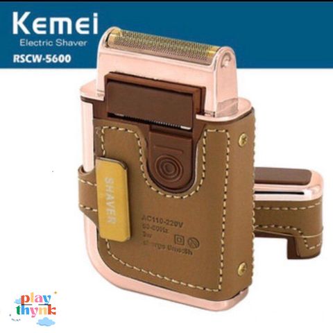 Máy Cạo Râu KEMEI RSCW-5600 - Cạo Râu An Toàn, Tiện Dụng, Thời Gian Sử Dụng Lên Đến 15 Ngày - Lựa Chọn Hoàn Hảo Cho Phái Mạnh
