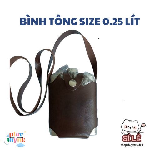 Bình Tông Inox CCCP Đựng Rượu Chất Lượng Cao Kèm Túi Da, Nhiều Kích Thước 0.25L-5L, Lý Tưởng Cho Du Lịch, Quà Tặng Nam Giới