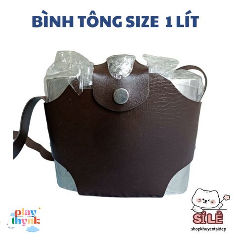 Bình Tông Inox CCCP Đựng Rượu Chất Lượng Cao Kèm Túi Da, Nhiều Kích Thước 0.25L-5L, Lý Tưởng Cho Du Lịch, Quà Tặng Nam Giới