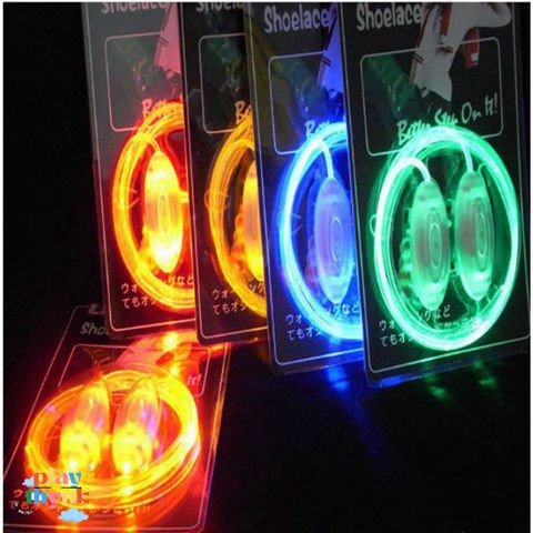 Đèn LED Dây Buộc Giày Siêu Ngầu - Đèn Chiếu Sáng Sợi Quang Nhiều Màu Cho Thể Thao Ngoài Trời & Tiệc Tùng