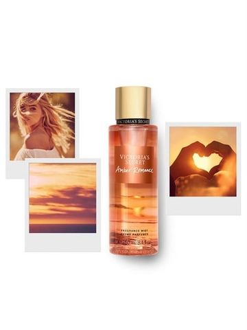 Xịt Thơm Toàn Thân Victoria's Secret Amber Romance 250ml - Hương Nước Hoa Quyến Rũ, Dưỡng Ẩm Da Tự Nhiên Chính Hãng