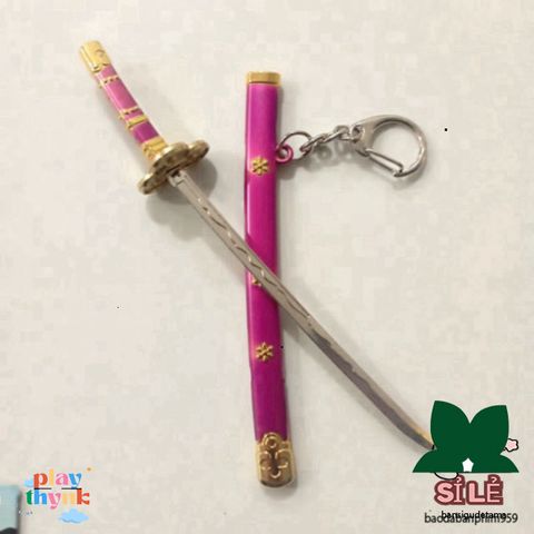 Móc Khóa Kiếm Katana Zoro One Piece - Phụ Kiện Thời Trang Độc Đáo Cho Fan Anime, Quà Tặng Lý Tưởng