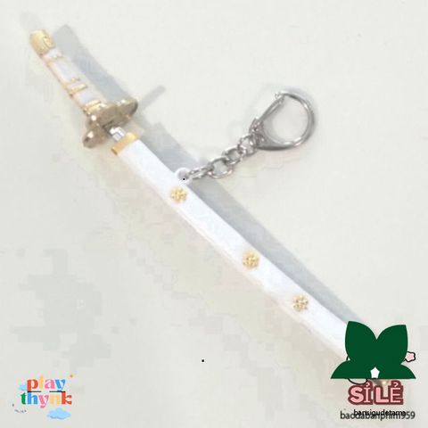 Móc Khóa Kiếm Katana Zoro One Piece - Phụ Kiện Thời Trang Độc Đáo Cho Fan Anime, Quà Tặng Lý Tưởng
