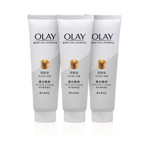 Sữa Dưỡng Thể Olay Cellscience B3 85ml - Dưỡng ẩm và làm sáng da Optic Glow & Radiance chính hãng cho làn da rạng rỡ.
