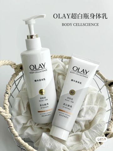 Sữa Dưỡng Thể Olay Cellscience B3 85ml - Dưỡng ẩm và làm sáng da Optic Glow & Radiance chính hãng cho làn da rạng rỡ.