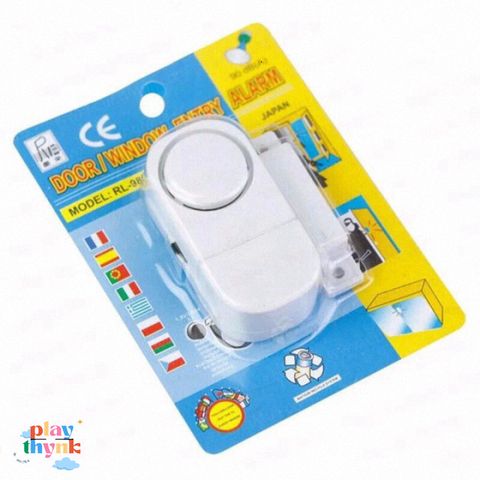 Bộ Đôi Chuông Cửa Báo Động Chống Trộm An Ninh Gia Đình - Âm Thanh 105dB, Dễ Dàng Lắp Đặt Cho Cửa Ra Vào và Cửa Sổ