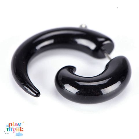 Khuyên tai Acrylic Hình Ốc Sên Phong Cách Gothic - Trang Sức Thời Trang Độc Đáo Dành Cho Nam Nữ