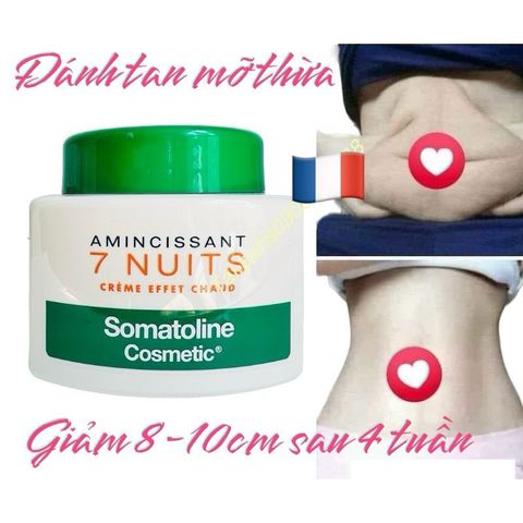Kem Tan Mỡ Somatoline 7 Nuit 400ml - Giảm Béo Bụng Nhanh Chóng Trong 7 Ngày, Sản Phẩm Chăm Sóc Da Chuyên Nghiệp Tại Nhà