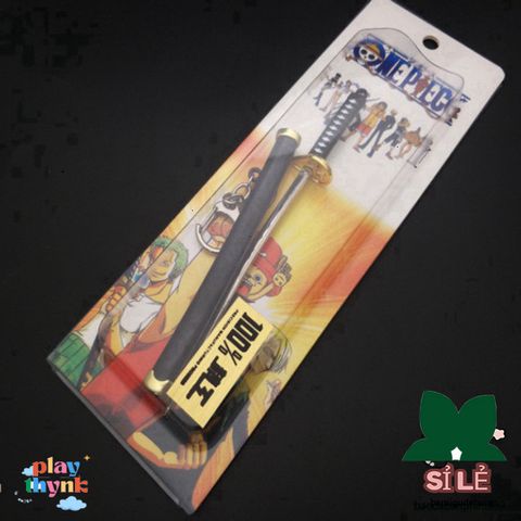 Móc Khóa Kiếm Nhật Bản Katana Zoro One Piece - Quà Tặng Độc Đáo, Thời Trang Bằng Kim Loại Cao Cấp, Thiết Kế Sang Trọng