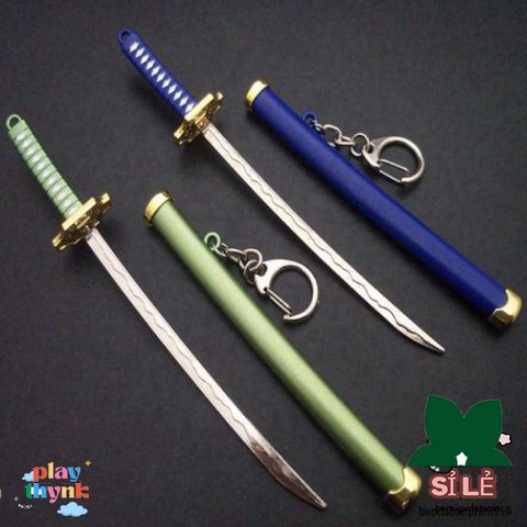 Móc Khóa Kiếm Nhật Bản Katana Zoro One Piece - Quà Tặng Độc Đáo, Thời Trang Bằng Kim Loại Cao Cấp, Thiết Kế Sang Trọng