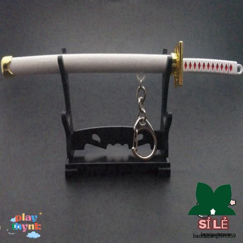Móc Khóa Kiếm Nhật Bản Katana Zoro One Piece - Quà Tặng Độc Đáo, Thời Trang Bằng Kim Loại Cao Cấp, Thiết Kế Sang Trọng
