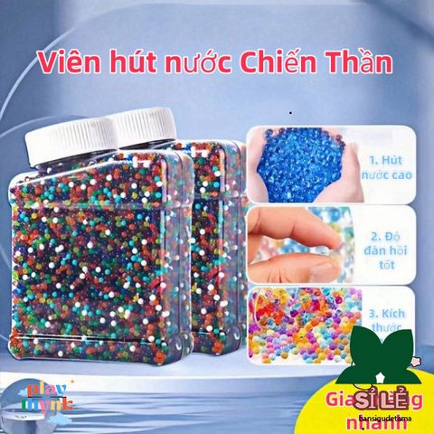 Hạt Nở Thủy Tinh 7mm An Toàn Cho Trẻ Em - Đa Màu, Thân Thiện Môi Trường, Thú Vị Để Chơi & Trang Trí