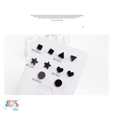 Khuyên Tai Nam Châm Phong Cách Hàn Quốc - Trang Sức Độc Đáo Từ Shop Gudetama - Phụ Kiện Thời Trang Nữ