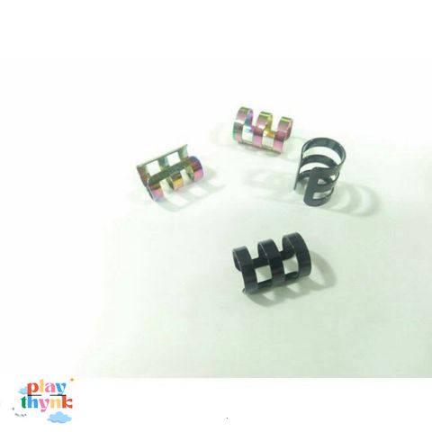 Khuyên Kẹp Vành 3 Vòng Độc Đáo - Earcuff Thời Trang Không Cần Xỏ Lỗ Bằng Thép Y Tế - Trang Sức Ngọt Ngào Bảo Bối Gudetama