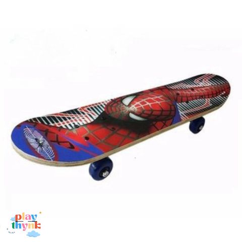 Ván trượt Người Nhện trẻ em - Skateboard siêu anh hùng cho bé - Chất liệu cao cấp, nhiều màu sắc vui tươi, thiết kế an toàn