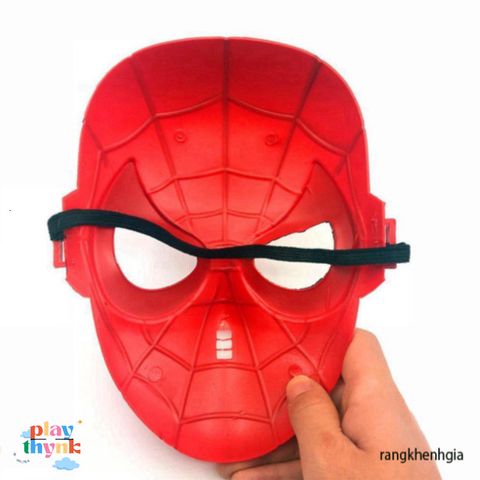 Mặt Nạ Siêu Anh Hùng PVC Dành Cho Trẻ Em - Người Nhện, Người Dơi, Cosplay Halloween, Quà Tặng Độc Đáo