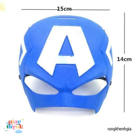 Mặt Nạ Siêu Anh Hùng PVC Dành Cho Trẻ Em - Người Nhện, Người Dơi, Cosplay Halloween, Quà Tặng Độc Đáo