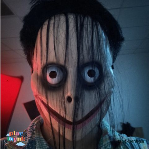 Mặt Nạ Kinh Dị Halloween - Phụ Kiện Cosplay Hề Đáng Sợ Cho Tiệc Halloween, Chơi Khăm Và Trang Trí Ma Quái