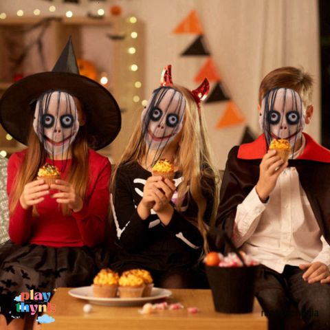 Mặt Nạ Kinh Dị Halloween - Phụ Kiện Cosplay Hề Đáng Sợ Cho Tiệc Halloween, Chơi Khăm Và Trang Trí Ma Quái