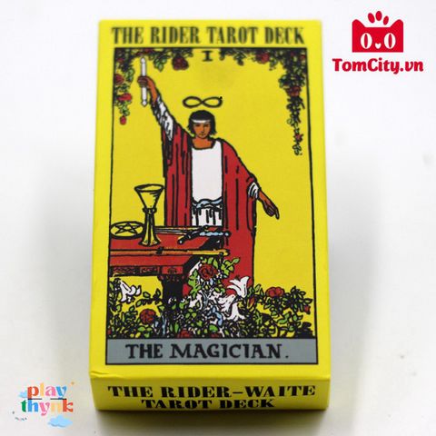 Bộ bài Tarot Rider-Waite cao cấp 78 lá với sách hướng dẫn - Trọn bộ dành cho người mới và chuyên nghiệp, khám phá thế giới Tarot!
