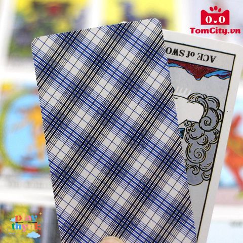 Bộ bài Tarot Rider-Waite cao cấp 78 lá với sách hướng dẫn - Trọn bộ dành cho người mới và chuyên nghiệp, khám phá thế giới Tarot!
