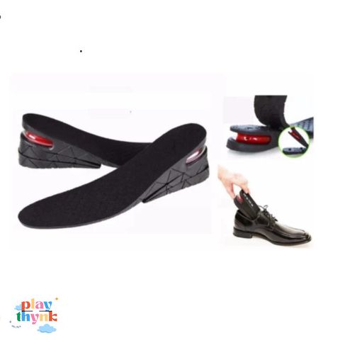 Giày Tăng Chiều Cao A24 - Bộ Đệm Khí 6cm, Điều Chỉnh Kích Thước Thoải Mái Cho Nam Nữ, Chất Liệu Cao Su Cao Cấp