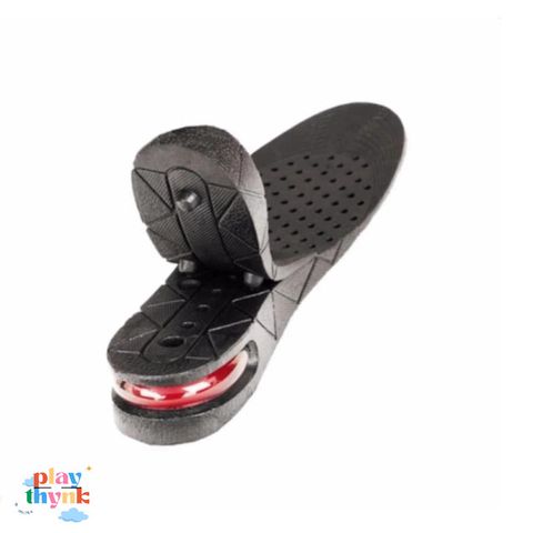 Giày Tăng Chiều Cao A24 - Bộ Đệm Khí 6cm, Điều Chỉnh Kích Thước Thoải Mái Cho Nam Nữ, Chất Liệu Cao Su Cao Cấp