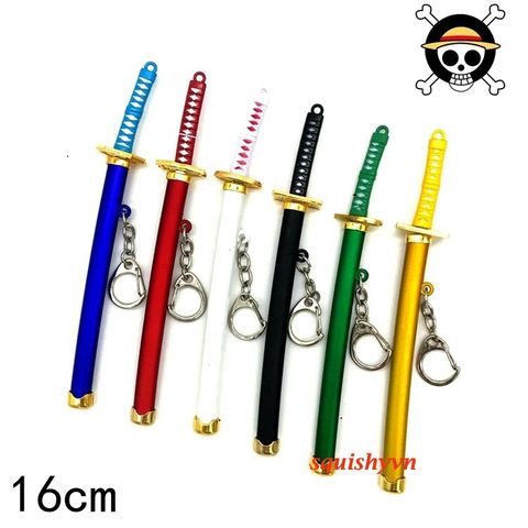 Móc Khóa Kiếm Zoro One Piece 16cm - Mô Hình Kiếm Thời Trang Chất Liệu Hợp Kim Chống Gỉ, Quà Tặng Độc Đáo Cho Fan Anime