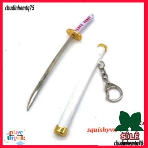 Móc Khóa Kiếm Katana Zoro One Piece 16cm Kim Loại Không Gỉ - Quà Tặng Anime & Phụ Kiện Thời Trang Độc Đáo