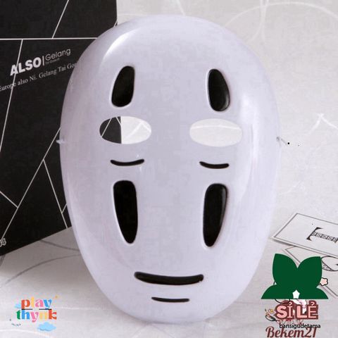 Bộ Trang Phục Vô Diện Cosplay Halloween - Áo Choàng, Mặt Nạ & Găng Tay - Set Hóa Trang Độc Đáo cho Fan Đam Mê Vô Diện