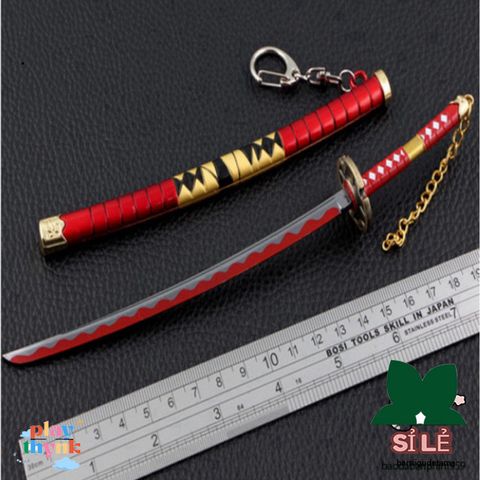 Móc Khóa Kiếm ZORO One Piece - Phụ Kiện Anime Chất Lượng Cao, Quà Tặng Độc Đáo Cho Fan Hâm Mộ