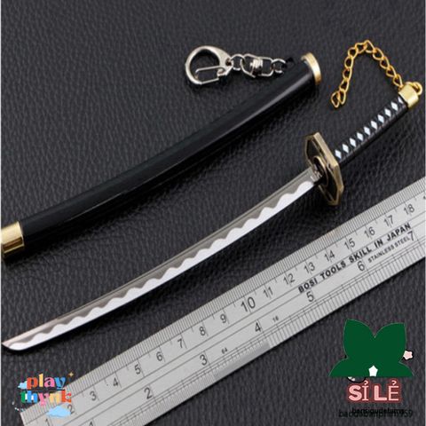 Móc Khóa Kiếm ZORO One Piece - Phụ Kiện Anime Chất Lượng Cao, Quà Tặng Độc Đáo Cho Fan Hâm Mộ